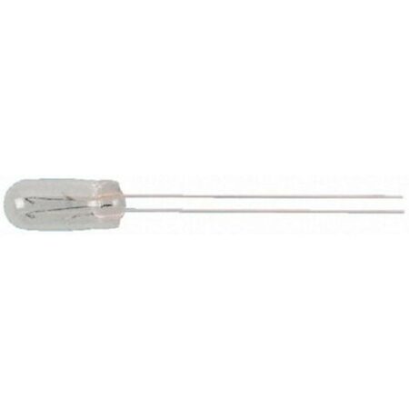 Lampadina a filamento 6v 0,5a Dimensione 3x6 Lp009 12.410/6/0.05