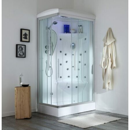 Cabina Doccia Idromassaggio Multifunzione 70X90 Dx  Iride