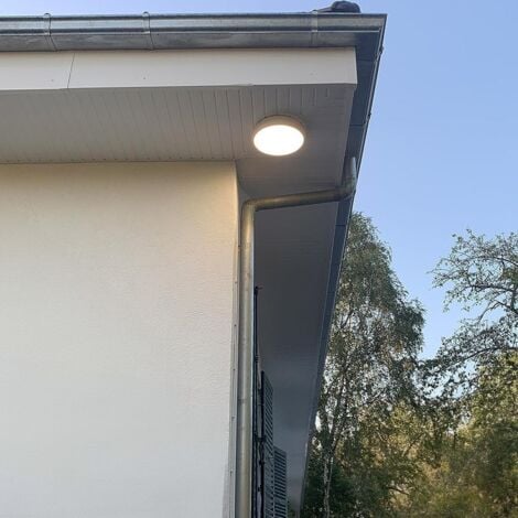 Set 2 Oblò o Plafoniera da Esterno LED IP65 Rotonda 19W  Température de Couleur: CCT