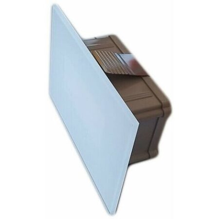 SEGNAPASSO LED 4W INCASSO SCATOLA 503 3000K 4000K IP65 CORNICE VETRO bianco | Bianco Naturale - simmetrico bianco