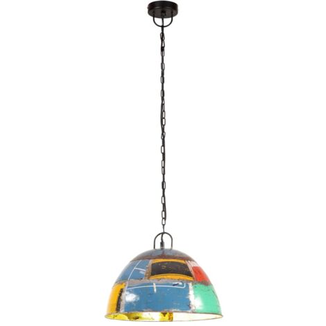 Lampada a Sospensione Vintage 25 W Colorata Rotonda 41 cm E27 vidaXL