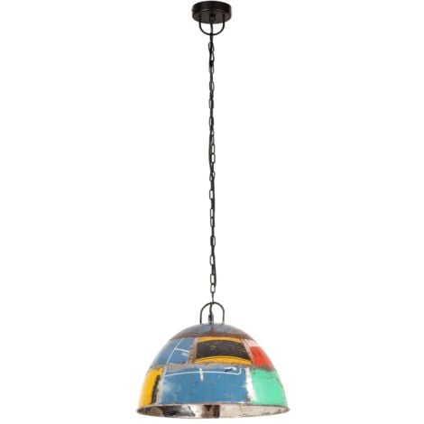 Lampada a Sospensione Vintage 25 W Colorata Rotonda 41 cm E27 vidaXL