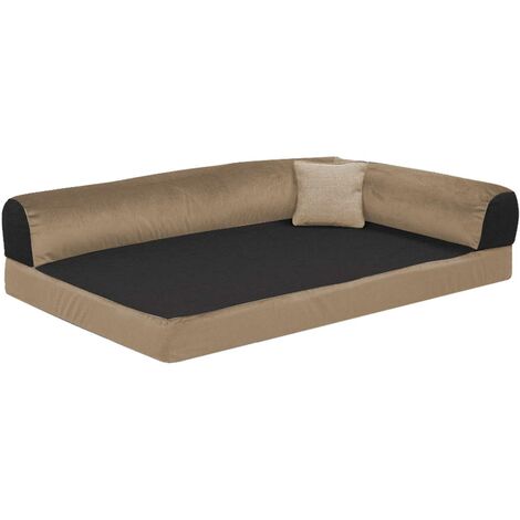 Baldiflex Divanetto Cuccia Materassino in Memory per Cani Nerone Memory 8+2 cm misura 60x50 cm - Cuccioletti