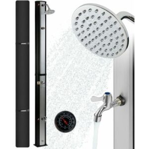 AREBOS Doccia Solare Doccia Giardino Doccia Piscina Esterna con Termometro 35 L