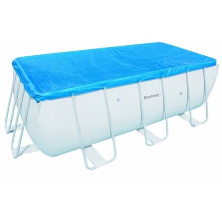 Telo Copripiscina copertura Frame Pools Rettangolare 396X185cm Bestway 58232
