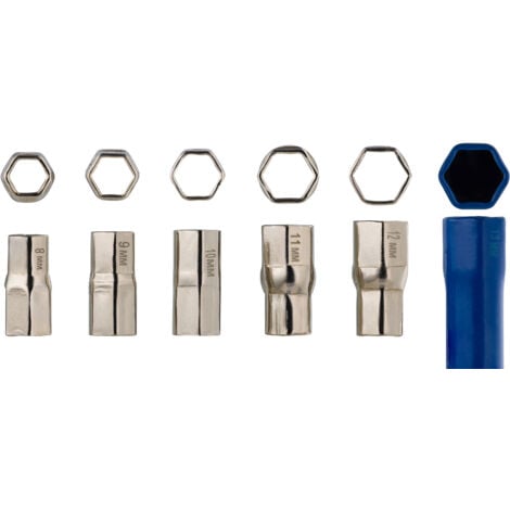 Chiave per montaggio rubinetteria h8/9/10/11/12/13 mm, 1 pezzo NOYON & THIEBAULT