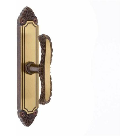 Martellina porte in ottone - Bronzo satinato - Quadro 7 mm