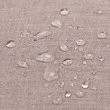 Cuscino per Lettino prendisole Sedia Sdraio traspirante idrorepellente imbottitura per Sdraio grigio & crema melange Cream mottled (en)