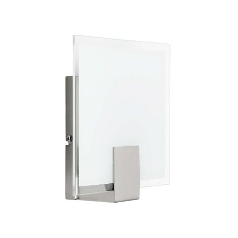 Brilliant Sonian 90324/13 Lampada da parete E14 40 W LED (monocolore) acciaio inox, Bianco