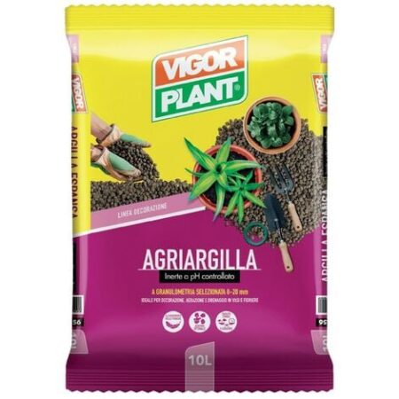 Argilla espansa a ph controllato Agriargilla 10 litri Vigorplant