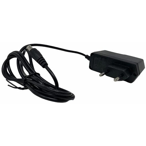 Alimentatore universale 12v 1 ampere trasformatore con spina standard eu e jack di uscita 12 watt