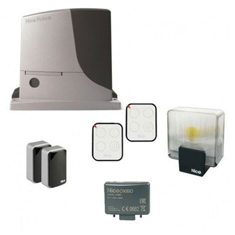 Kit ROBUS BD NICE Automazione cancello scorrevole 600 Kg RB600BDKCE