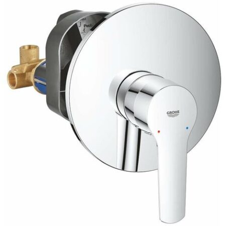 Grohe QuickFix Start - Miscelatore doccia ad incasso con corpo incasso, cromo 32590002