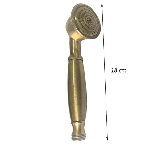 Rubinetto per bagno miscelatore doppio comando vasca doccia in ottone bronzo opaco