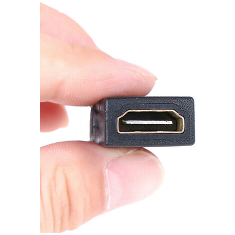 Adattatore connettore hdmi femmina femmina snodabile 180 tv lcd dvd