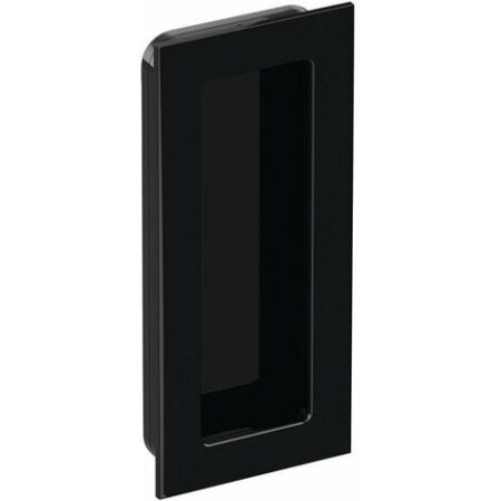 Maniglia per porta scorrevole 544.54.120 PA 90 nero profondo lucido rettangolare.f.HLT