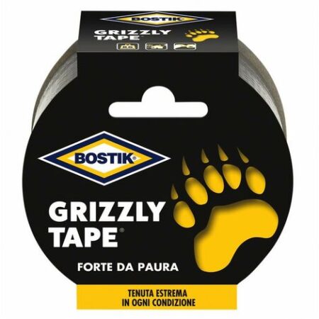 Bostik Grizzly Tape Grigio 25mt x 50mm - Nastro Riparazioni