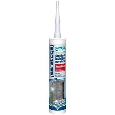SARATOGA CARTUCCIA SILICONE CRYSTAL CLEAR PER DOCCE 290ML