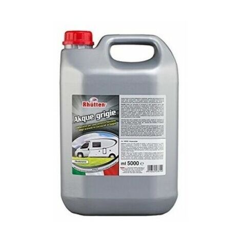 LIQUIDO WC CHIMICO DISGREGANTE PER ACQUE GRIGIE CAMPER BARCA ROULOTTE LATTA 5 LT