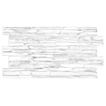 Pannelli 3D Rivestimento a parete in PVC effetto pietra, cementine, Maioliche, legno Realistici e isolanti.-5931 (mis.980x500mm)