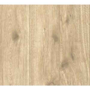 Carta da parati aspetto legno Profhome 300434 Carta da parati TNT liscia in stile country opaca marrone beige 5,33 m2