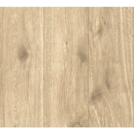 Carta da parati aspetto legno Profhome 300434 Carta da parati TNT liscia in stile country opaca marrone beige 5,33 m2