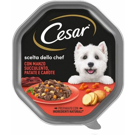 Cesar Cane Scelta dello Chef 150gr Manzo Patate e Carote