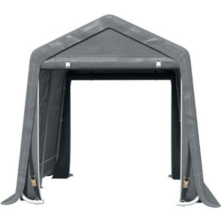 Outsunny Tendone Garage all'Aperto 2.8x2.4 m per Auto, Moto e Bici