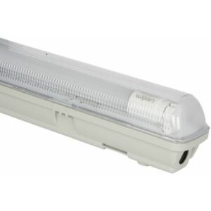Plafoniera Esterna Singolo Neon tubo 120 cm Stagna IP65 (non incluso)XC 6455