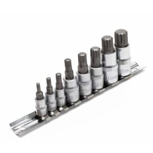 Wiltec Set di chiavi a bussola XZN Filettatura interna multidente 8 pezzi M4 – M16