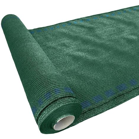 Rebecca Mobili Telo Rete ombreggiante Ombra 90% Frangivento Verde da Giardino 1,5x25 mt