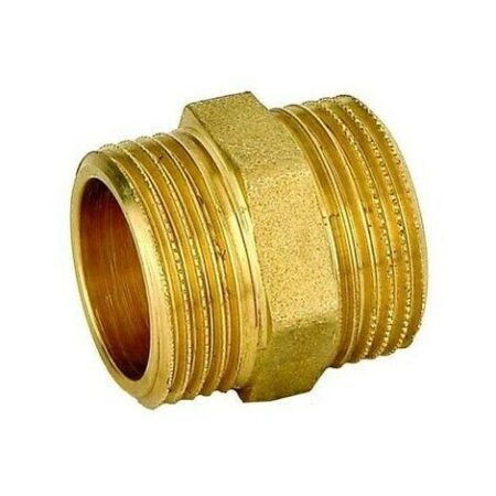 Raccordo niples ridotto in ottone giallo 3/4" x 1/2" rinaldi e pettinaroli