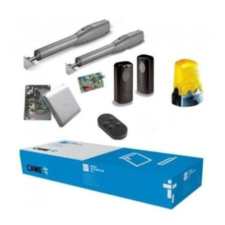 Kit automazione CAME ATS 24V per cancello a 2 ante battenti max 3mt 400kg 8K01MP-024
