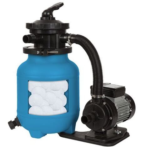 Pompa filtro a sabbia piscina San Marco 6m3/h con Aqualoon