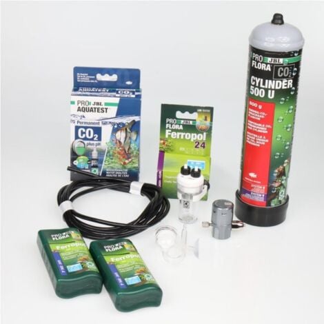 JBL ProFlora CO2 Basic Set System U - impianto base con bombola usa e getta 500gr