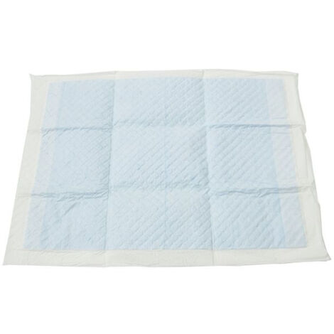 Iris Ohyama, Tappetino, Tappetino per addestramento WC assorbente e resistente, L18 x P14,5 x H21,5 cm, Monouso, Antiodore, Impermeabile, Per Gatti, NS-60R, Blu