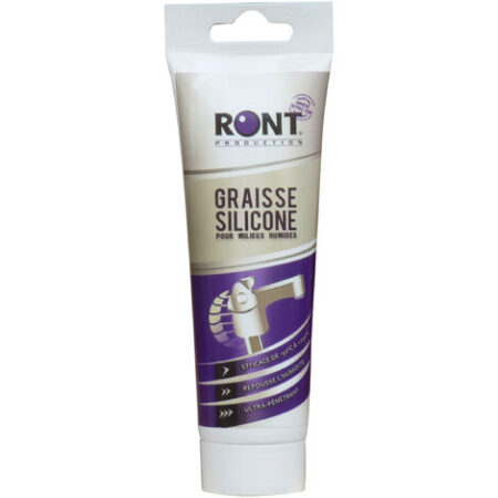 Grasso siliconico in tubetto da 100 g Ront