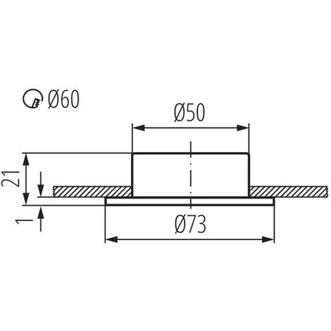 FARETTO SPOT  GAVI CT-2116B-BR/M - KANLUX