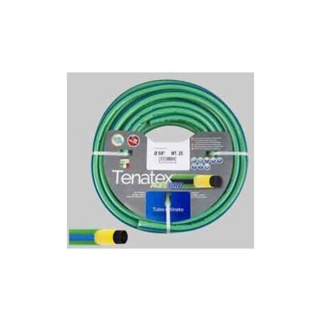 TUBO 5/8" POLLICE ACQUA IRRIGAZIONE PER GIARDINO PLAY 3 STRATI GIALLO 50 METRI