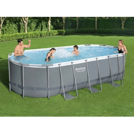 PISCINA POWER STEEL OVALE 549X274XH122CM 13430L. C