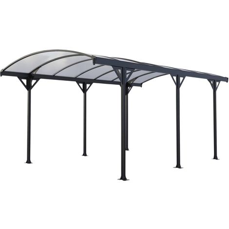 Carport Tettoia per auto "Protector" - 15 m² - 5,05 x 3 x 2,3