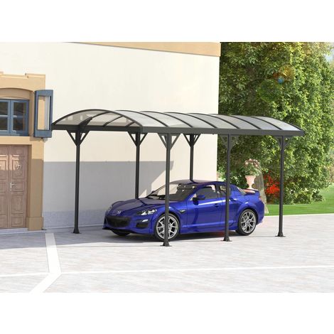 Carport Tettoia per auto "Protector" - 15 m² - 5,05 x 3 x 2,3