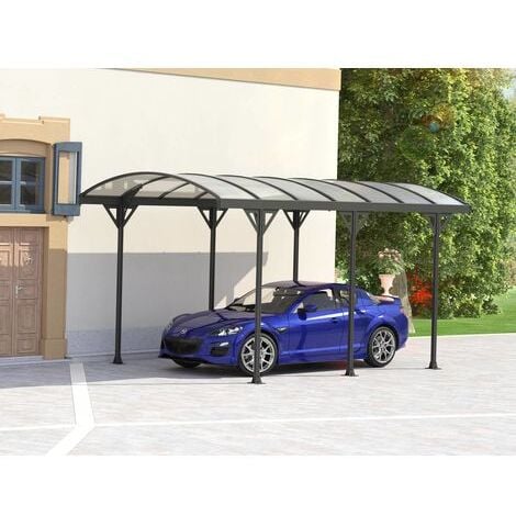 Carport Tettoia per auto "Protector" - 15 m² - 5,05 x 3 x 2,3