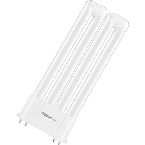 OSRAM OSRAM DULUX F LED EM & AC MAINS / Tubo LED: 2G10, Lunghezza: 222 mm, 20 W, 36 W sostituzione per, opaco, Cool White, 4000 K
