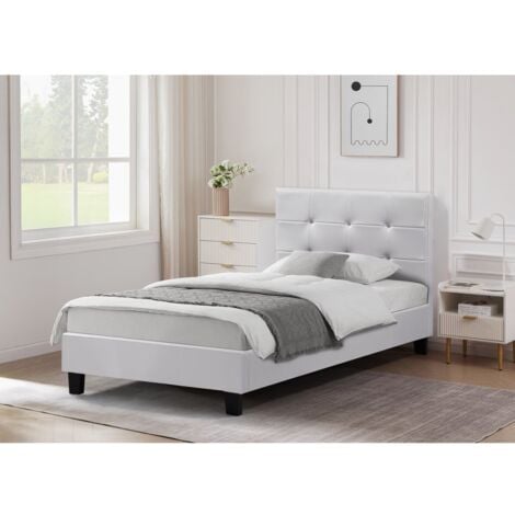 Letto JULIA Bianco - 90 x 190 cm