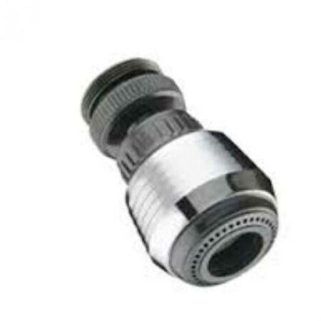 Idro-bric aeratore per cucina commutabile tra getto aerato e getto spray a snodo con limitatore lt/min b0089