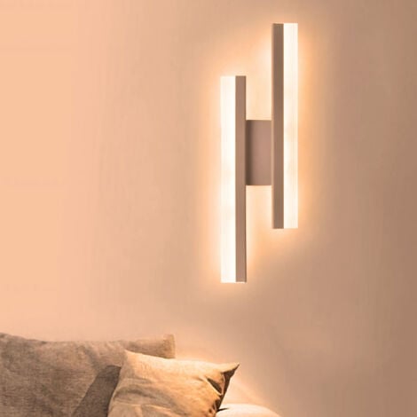 Applique Lampada da parete per muro a LED 10W moderna doppia Luce per interno
