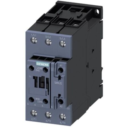 Contattore Siemens 3 poli 80A S2 1NA+1NC 230VAC 3RT20381AP00