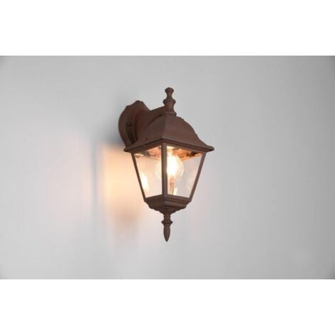 Lampada da parete trio lighting livenza e27 ip44-205767124