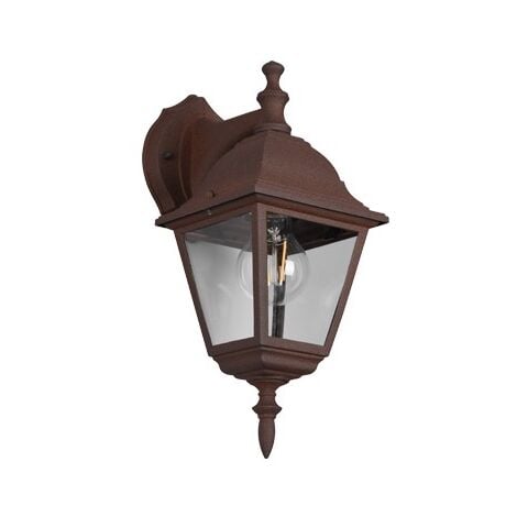 Lampada da parete trio lighting livenza e27 ip44-205767124